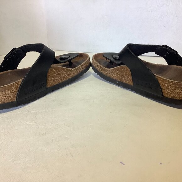 Women's Birkenstock Gizeh Thong Sandals Black US 5-5.5 Reg Width See Description - Picture 7 of 9